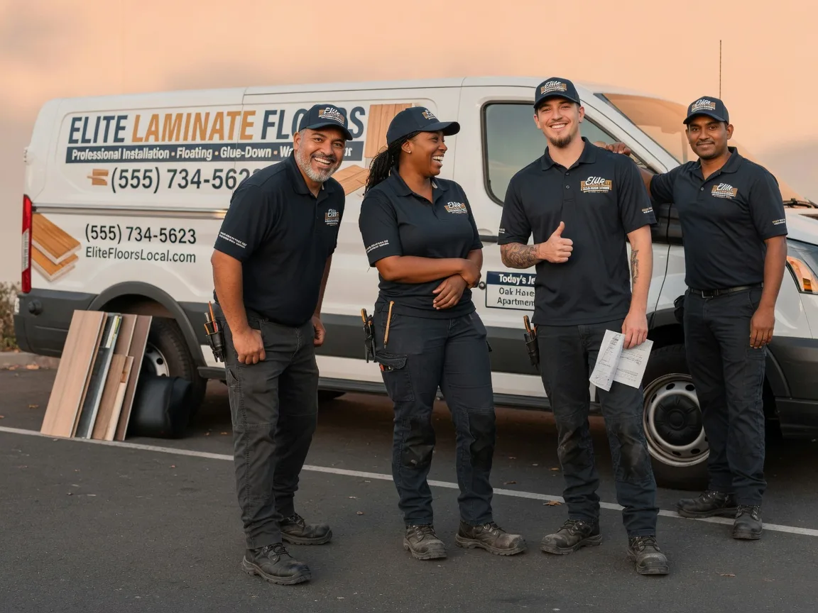Laminate flooring installation company in Sabin, MN